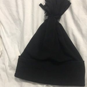 Cute black winter hat